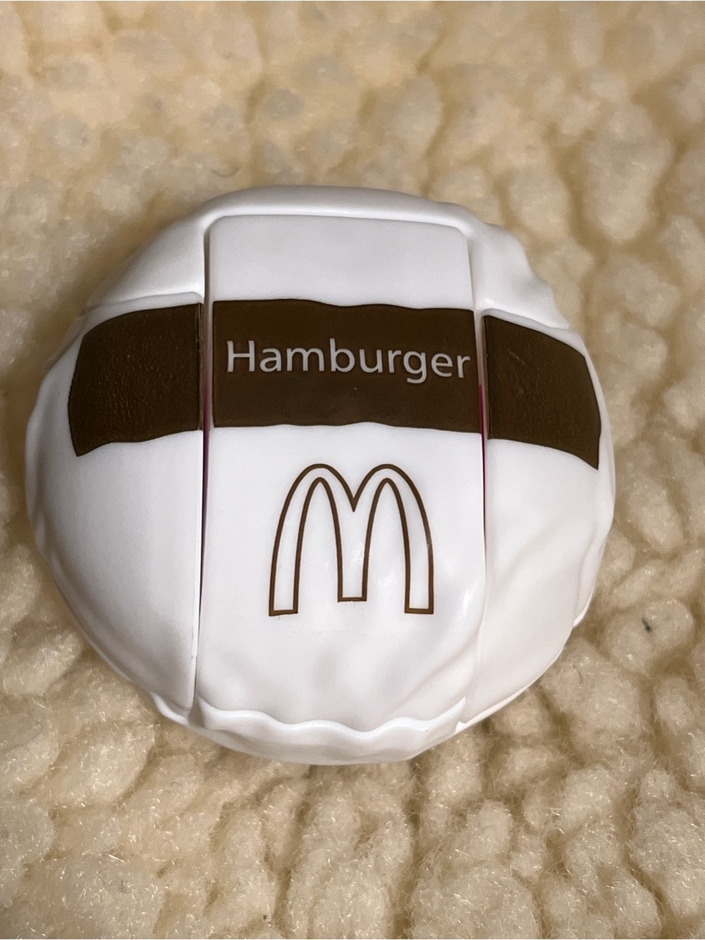 McDonald’s Happy Meal Hamburger Transforming Toy Figure